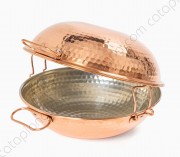 Traditional Copper Hammered Cataplana