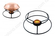 Cataplana Iron Stand w/ Copper Candle Support